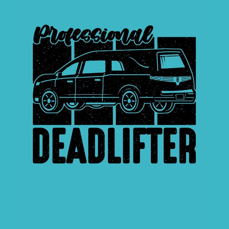Professional Deadlifter Retro Embalming Embalmers