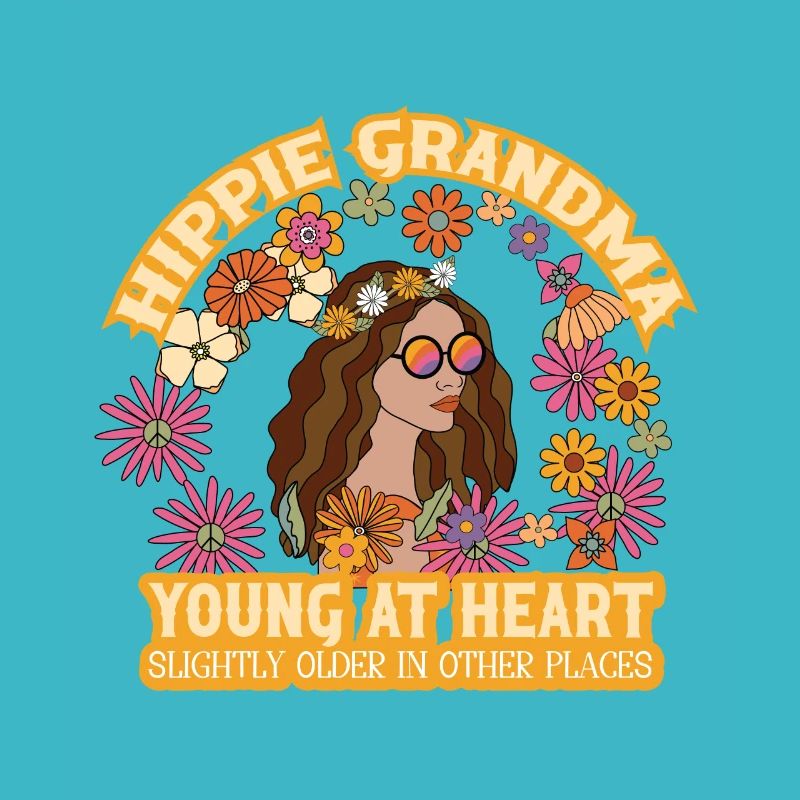 Hippie Karneval Kostüm Geschenk Peace