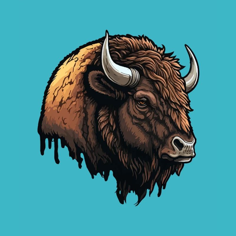 Large bison