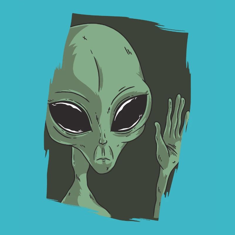 UFO Alien Greetings