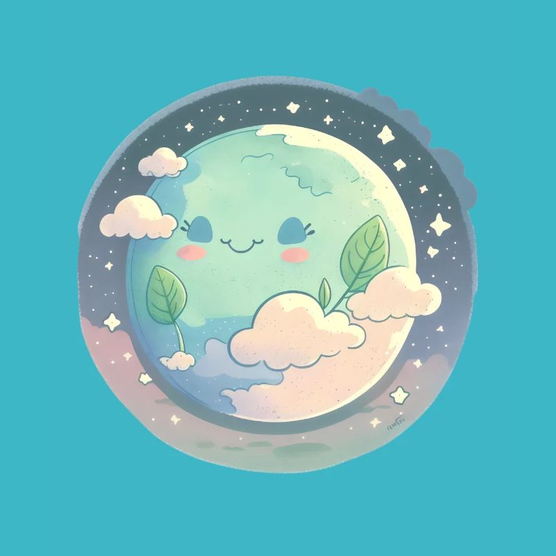 Terre Heureux Mignon Sciences de l’espace Planète Environnement