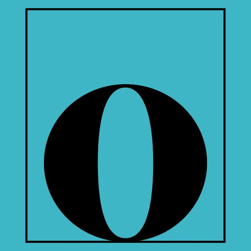 Buchstaben-Alphabet o
