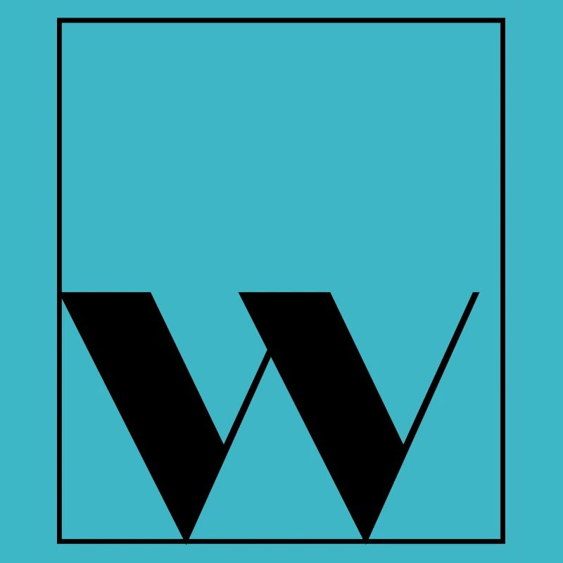Buchstaben-Alphabet w