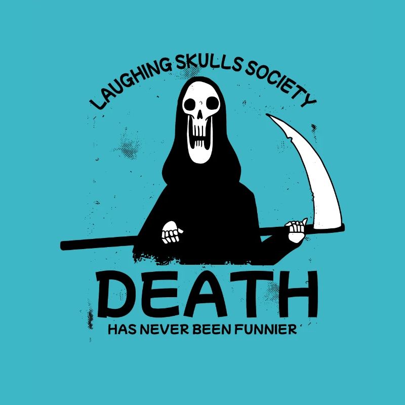 Skulls laughing