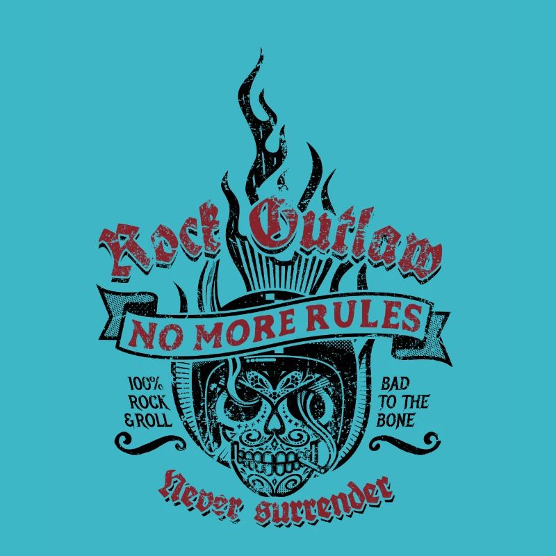 Rock Outlaw - No More Rules - Never Surrender