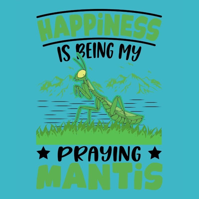 Gottesanbetterin Glück Mantis