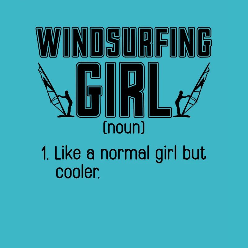 Nom de fille de planche à voile comme un kitesurf normal