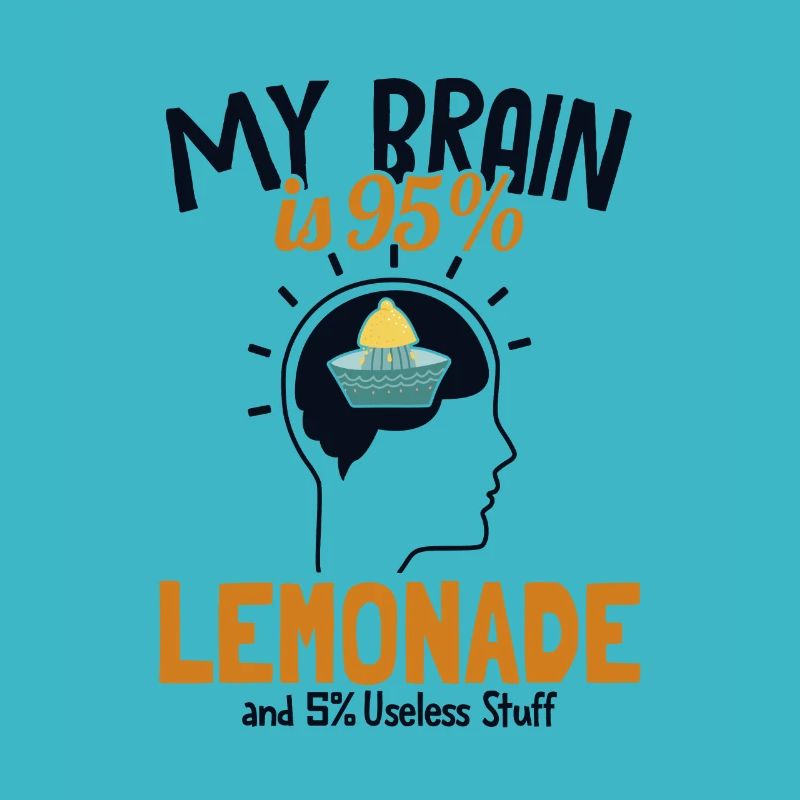 My Brain is 95% Lemonade Lemonade Lovers
