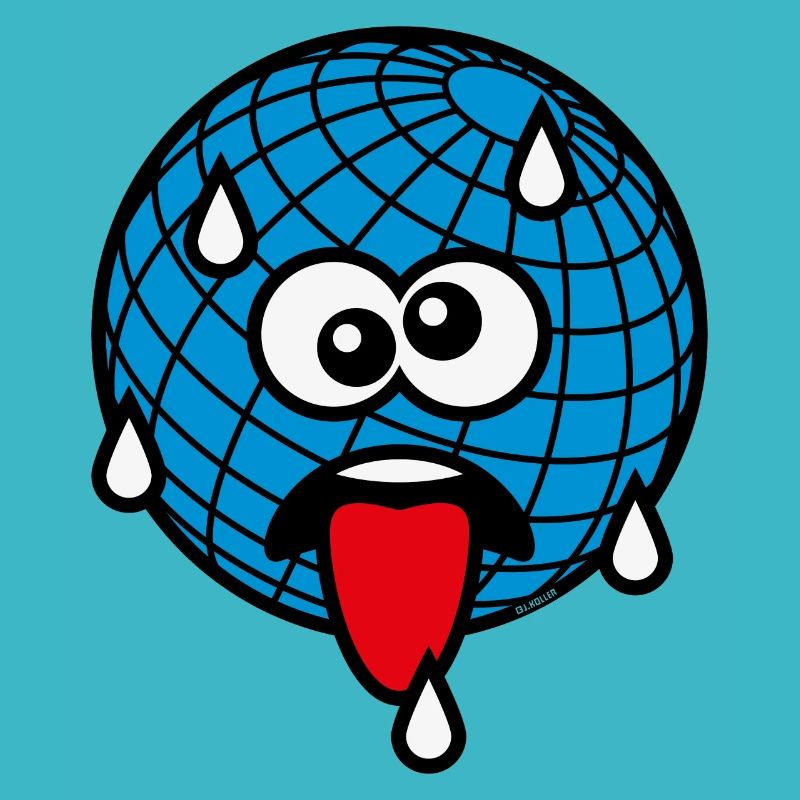 Emoticon / Climate Change / Warming / Earth Day 4C