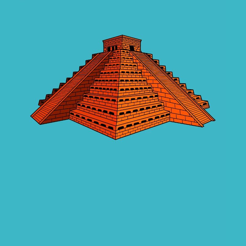 Aztekische Pyramide