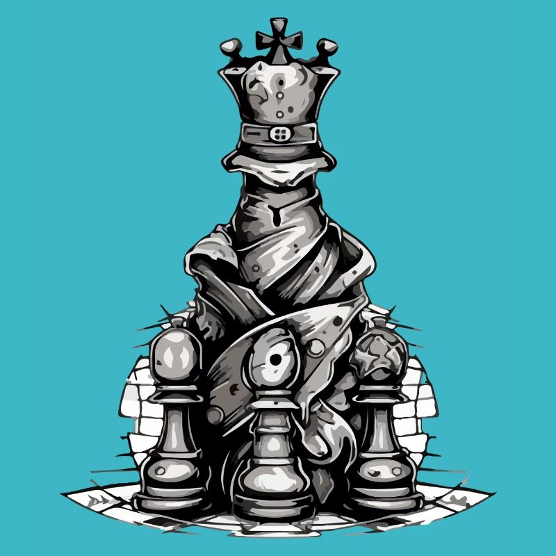 Mystischer Dunkler König