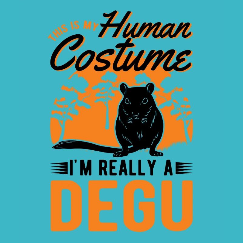 Degu Human Costume Walddegu Halloween
