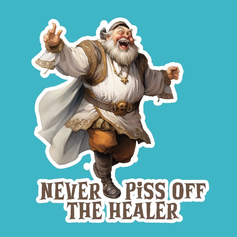 Never Stop the Healer – Funny RPG Design
