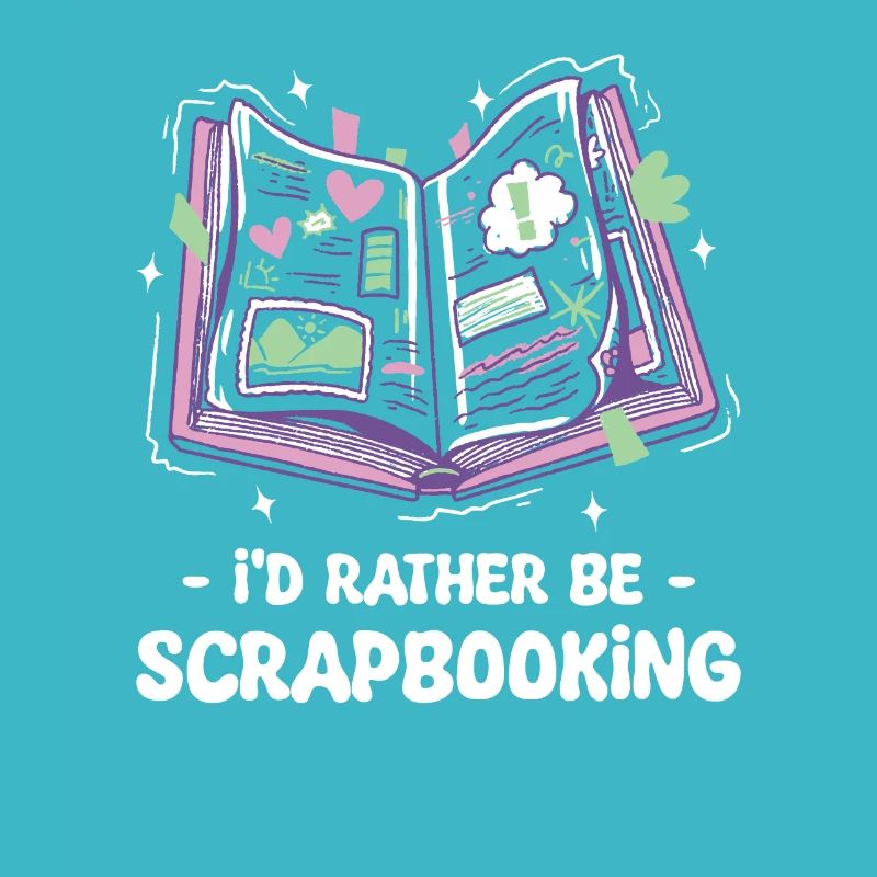Ich wäre lieber Scrapbooking Scrapbook Crafter