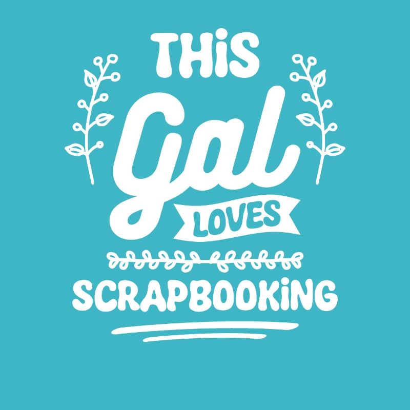 Dieses Mädchen liebt Scrapbooking Scrapbook Crafter