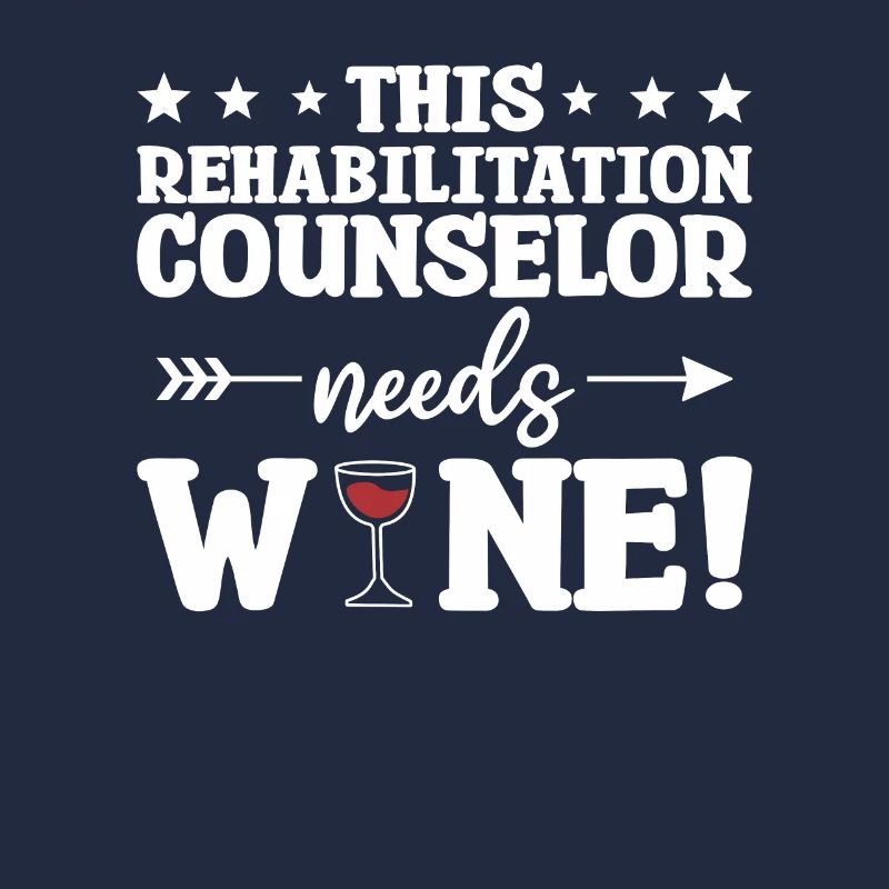 This Rehabilitation Counselor Needs Wine