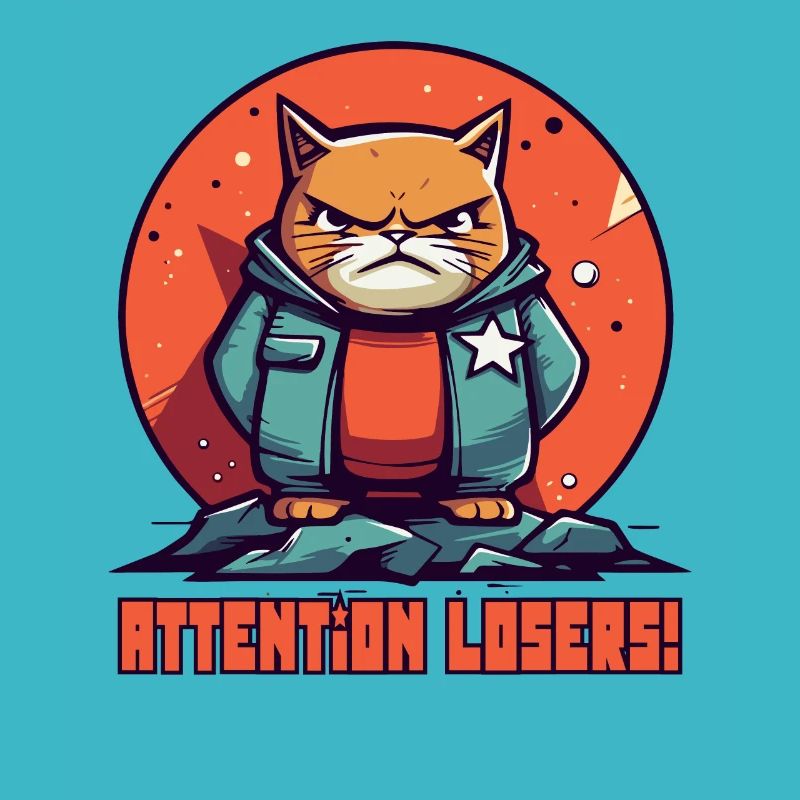 Le camp d’entraînement strict du chat : méfiez-vous, perdants