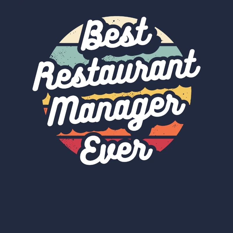 Retro Best Restaurant Manager Ever