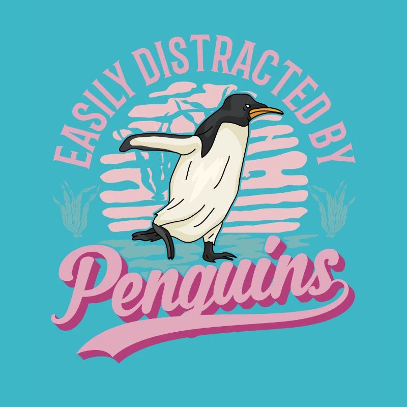Facilement distrait par Pinguin Pinguin