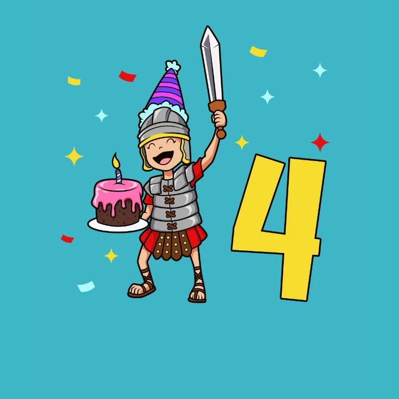 Mit Centurio - Kinder Geburtstag 4 Jahre