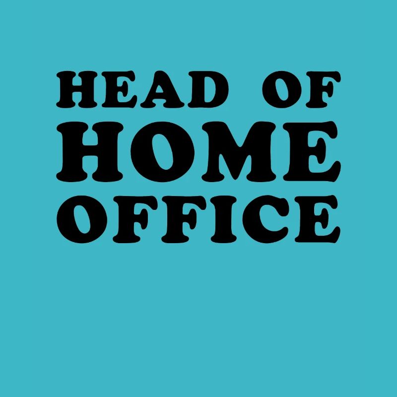 Head Of Home Office Worker Freelancer