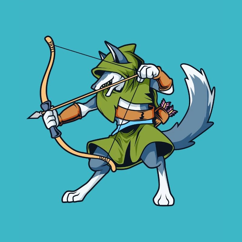 RPG Character - Ranger - Hunter - Wolf