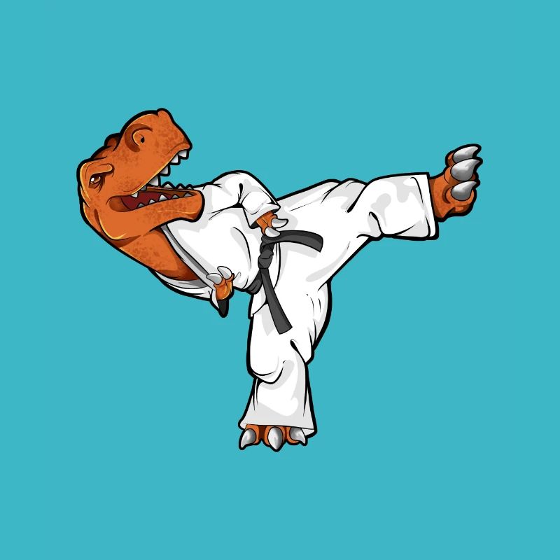 Cartoon TREX Makes Tang So Do