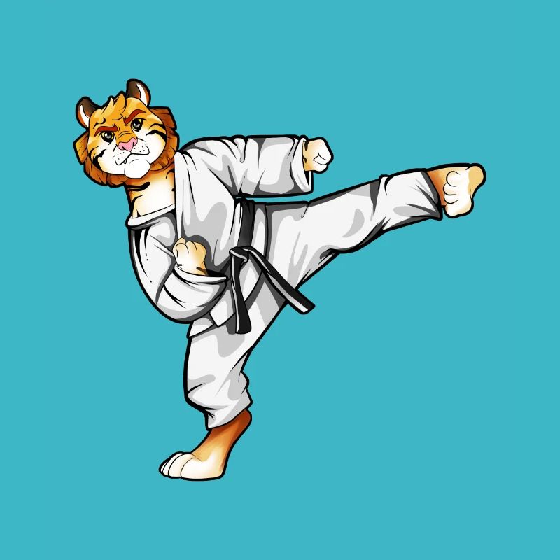 Cartoon Tiger Makes Tang So Do