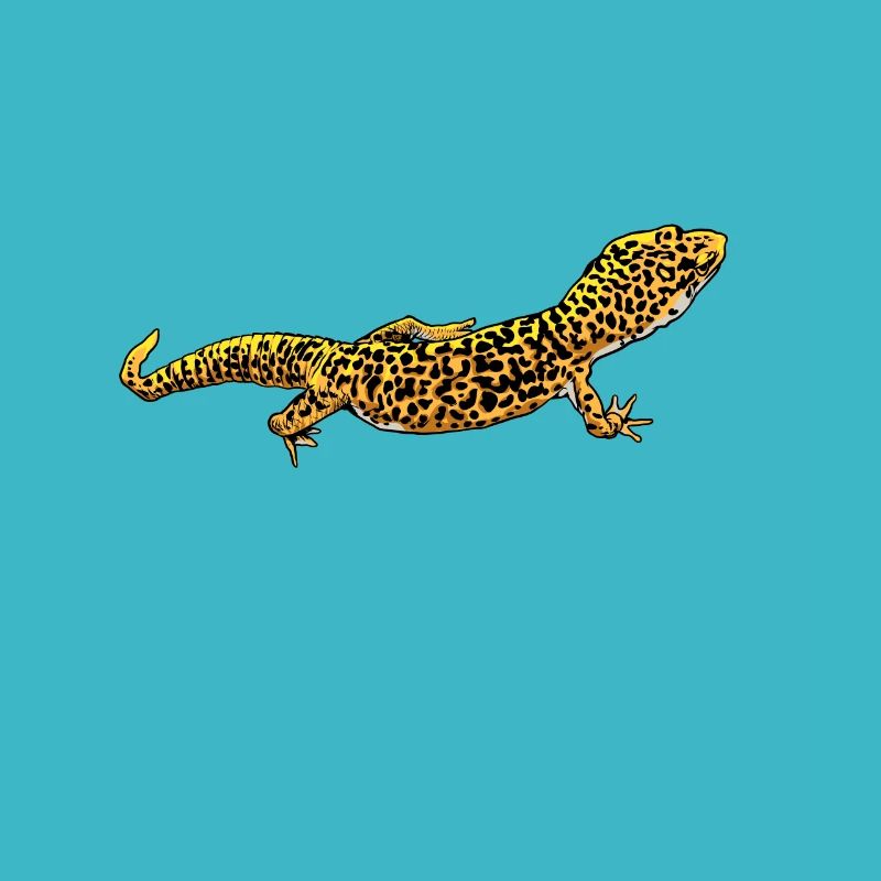 Drawing - Leopard Gecko