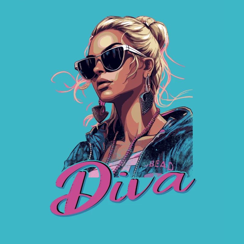 Strahlen Sie Strahlend Diva