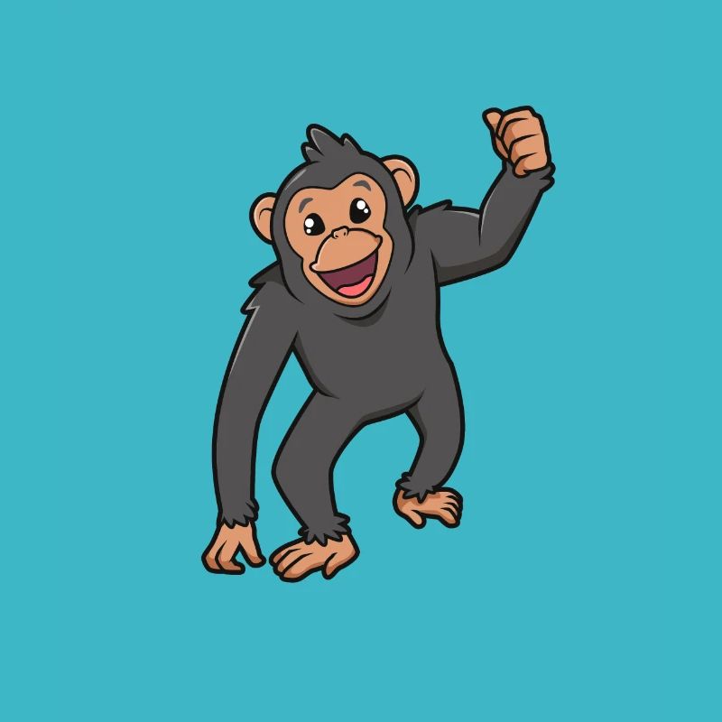 Kawaii Chimpanzee