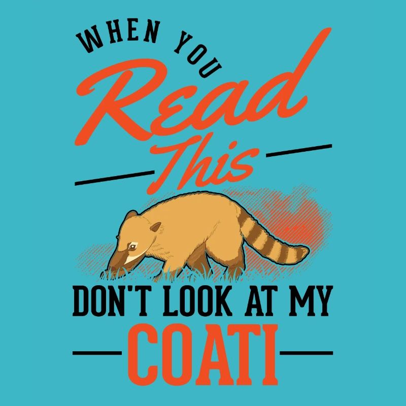 Nasenbär Geschenk Rüsselbär Coati