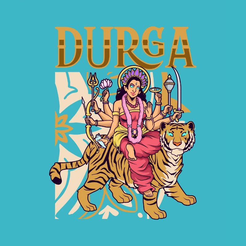 Hindu Gott - Durga
