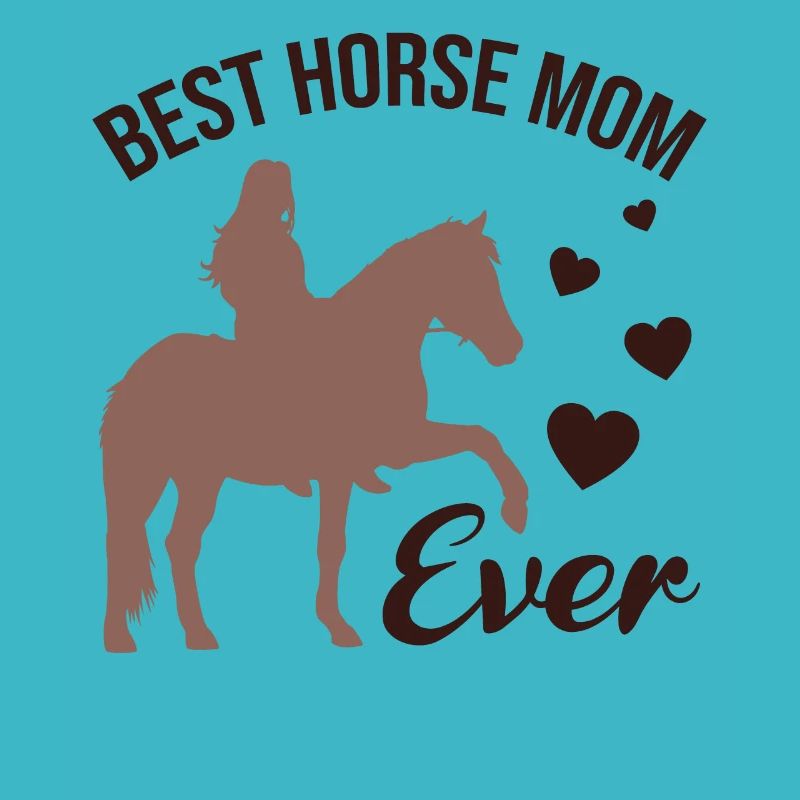 Maman cheval de l’année aimant