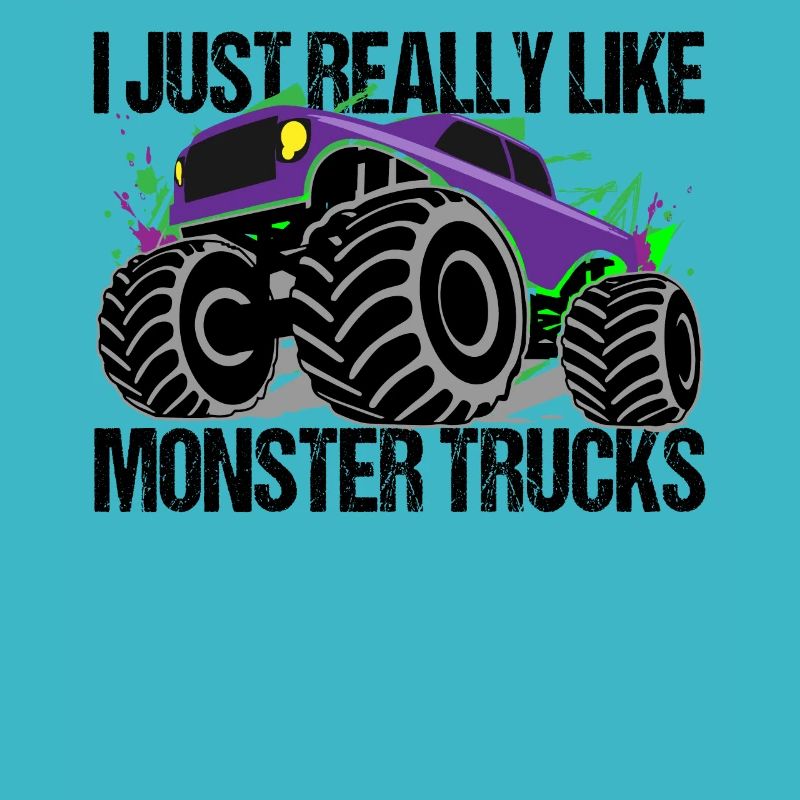Monstertruck Farbexplosion Dynamik