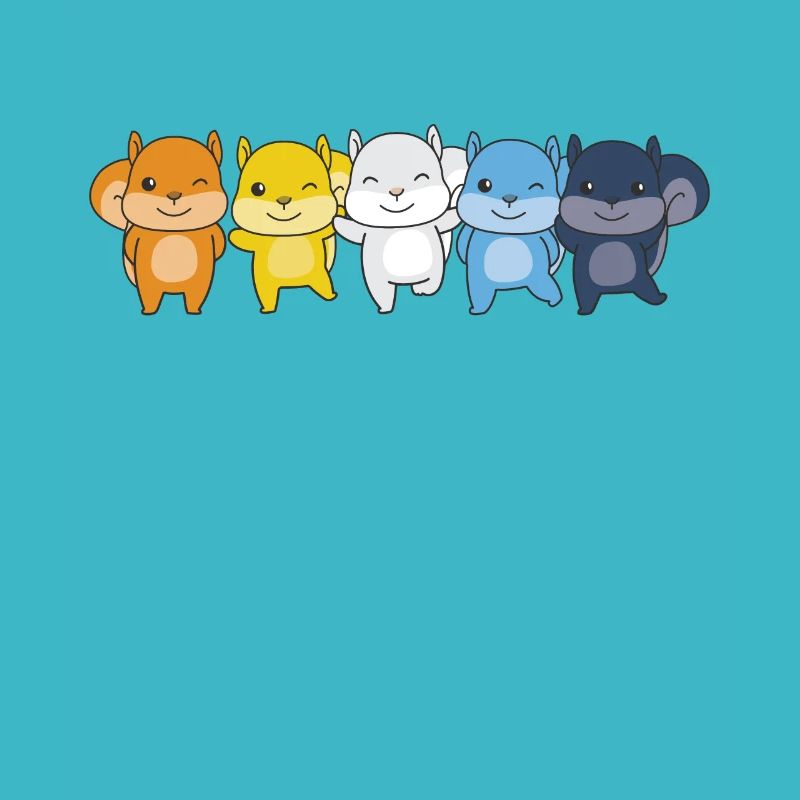 Aroace Flag Pride LGBTQ Cute Squirrel