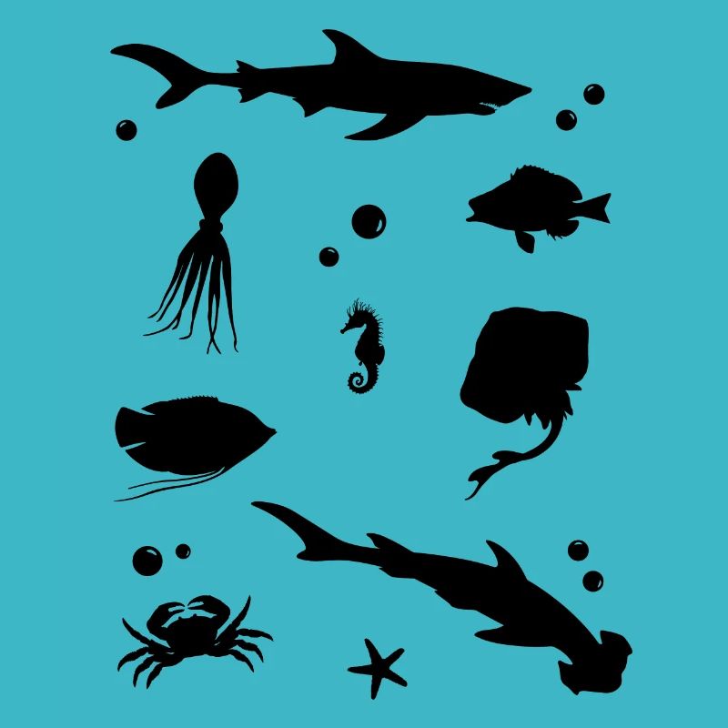 Jeu d’ombres océaniques élégant Deep Sea