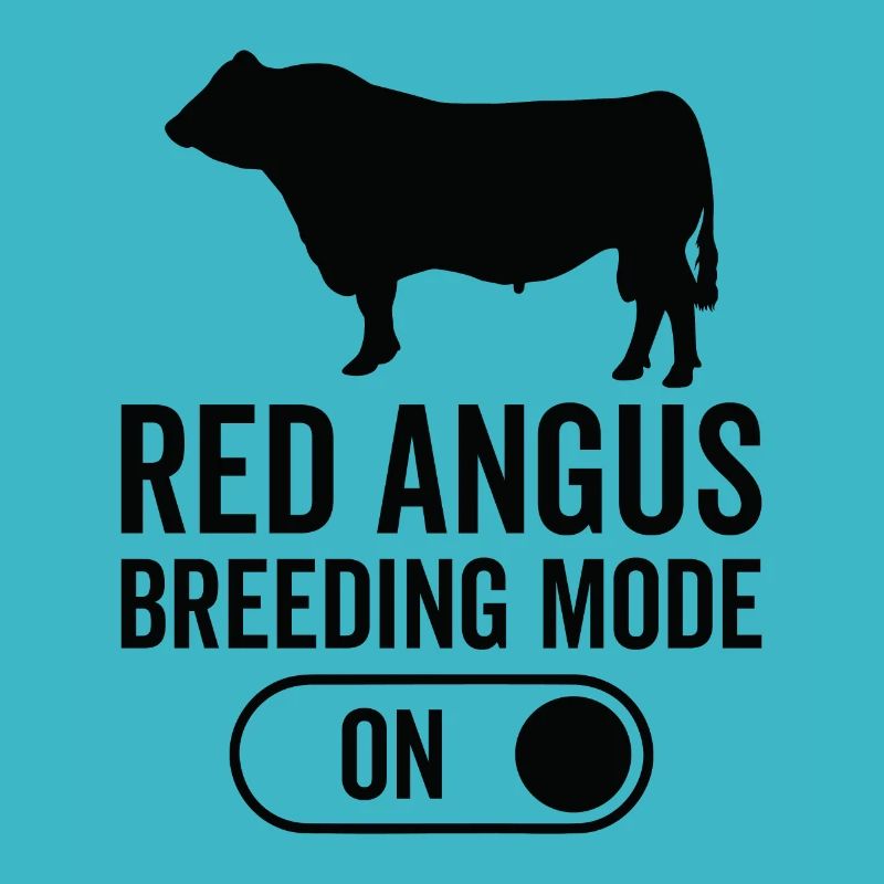 Kuhzuchtmodus Auf - Roter Angus