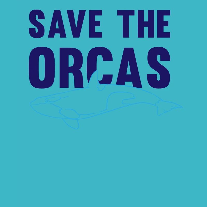 Protège le cadeau éco-responsable des orques