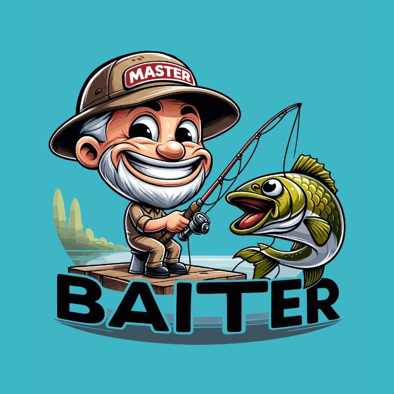 Master Baiter: The Ultimate Fun Fishing Tee