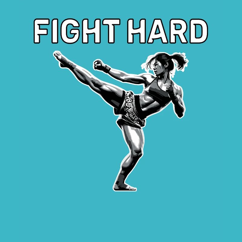 Muay Thai Mädchen