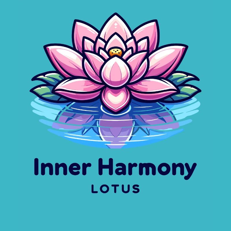 Inner Harmony Lotus - Eau sereine et design de fleurs