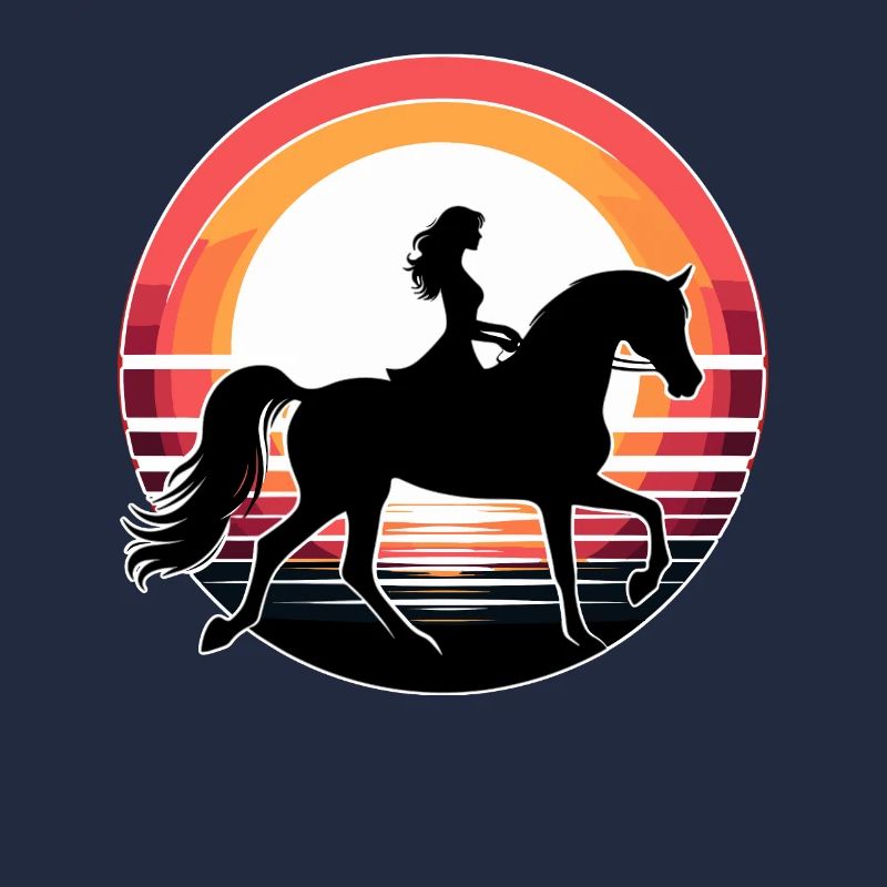 Arabisches Pferd Mädchen