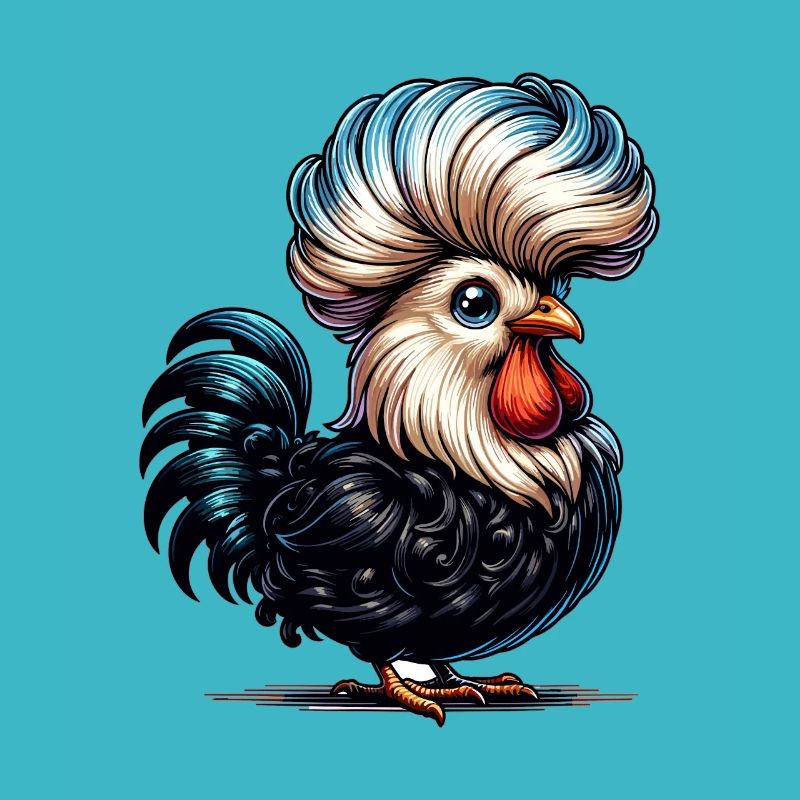 Polnisches Schopfhuhn Polnisches Huhn