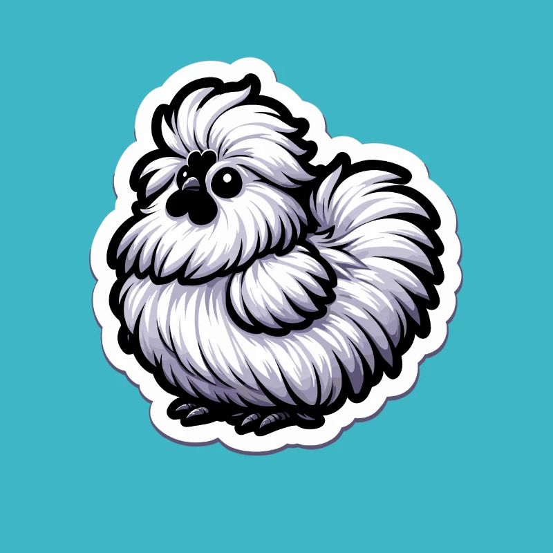 Silkie Chicken Fluffy Chicken Silkies