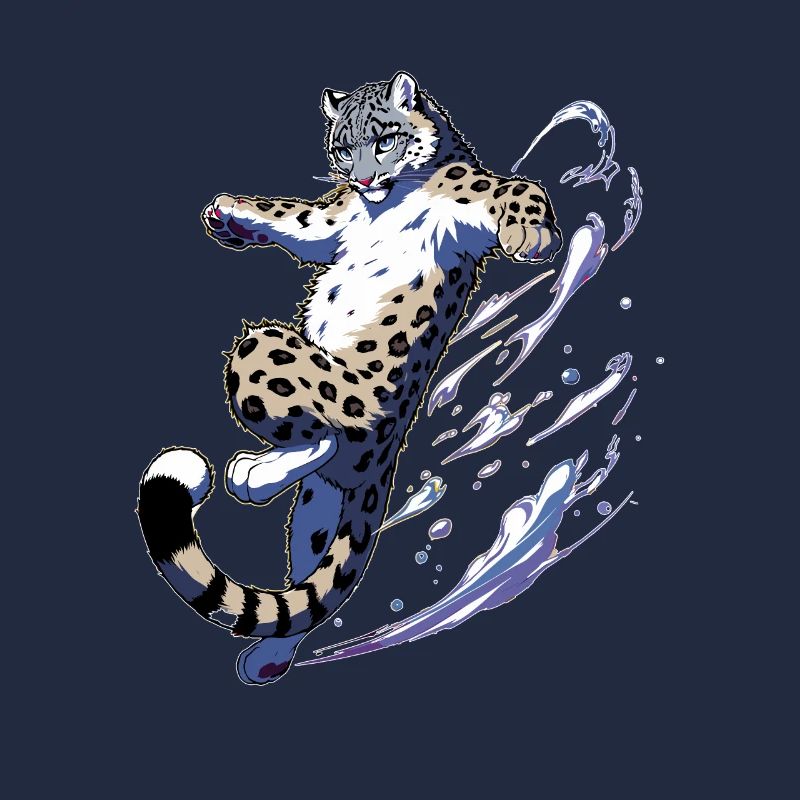 Snow Leopard Leopard White Leopard