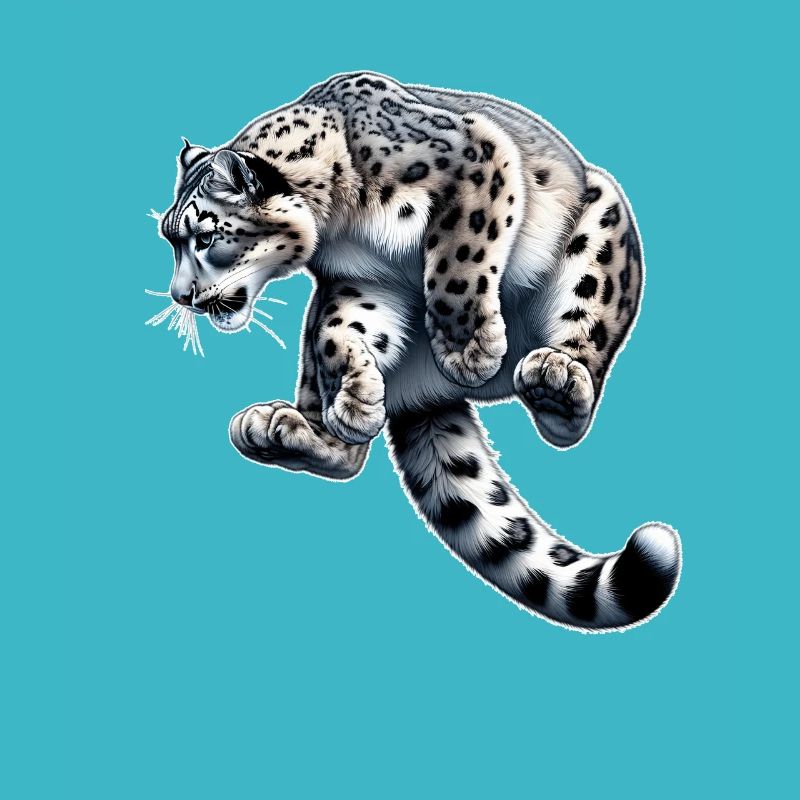 Snow Leopard Leopard White Leopard