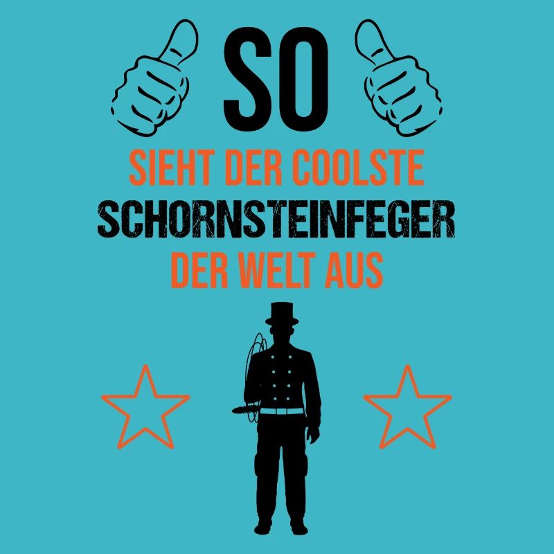 Weltbester Schornsteinfeger – Coole Eleganz