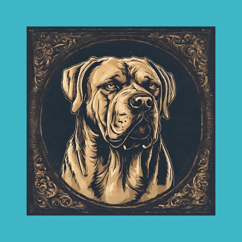 Edler großer Hund