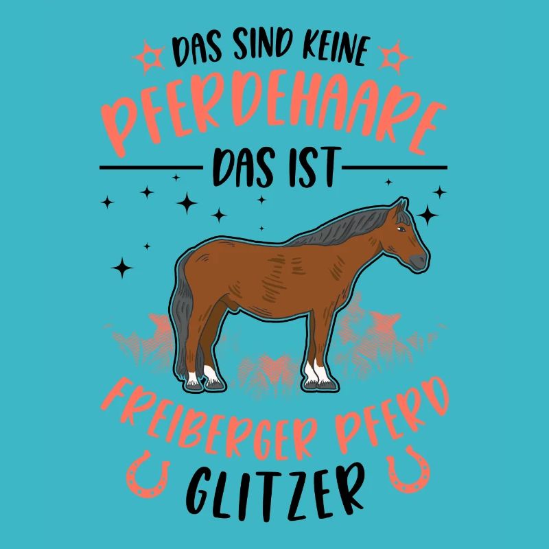 Freiberger Pferd Glitzer